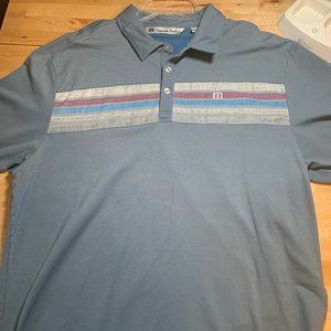 Travis Mathew Blue Polo - Size XL